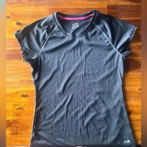 Champion Women's Black Short Sleeve Tee
